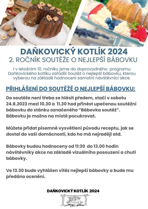 Kotlík bábovky plakát